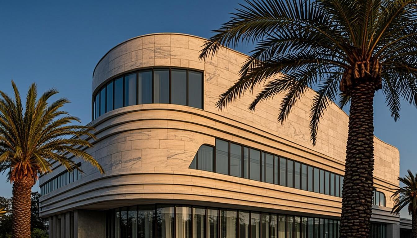 Façade du bâtiment de l'Institut de la Pêche Industrielle