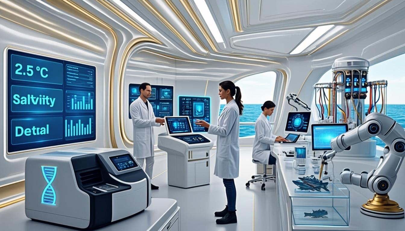 Laboratoire high-tech de l'Institut de la Pêche Industrielle